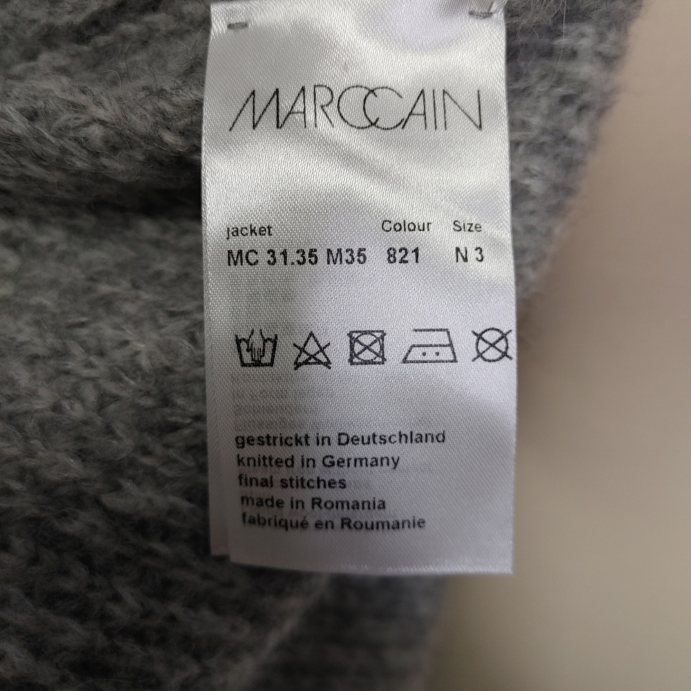 Marc Cain alpaca blend cardigan size 8 - Picture 12 of 16
